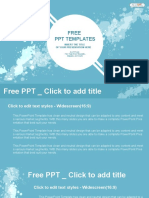 Free PPT Templates: Insert The Title of Your Presentation Here