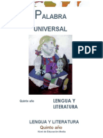 Libro, Castellano Palabre Universal