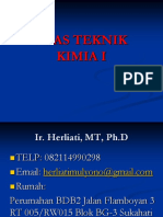 S1TKCE30532018 - Azas Teknik Kimia I - Pertemuan 1 - Materi Tambahan 2 PDF