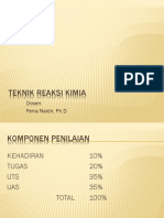 3446S1TKCE60532018 - Teknik Reaksi Kimia II - Pertemuan 1 - Materi Tambahan PDF