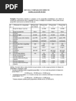 Metoda Comparaţiei Directe