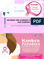 DETEKSI DINI KANKER PAYUDARA DAN KANKER SERVIKS