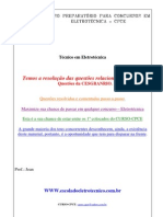 Curso preparatório para concursos em eletrotécnica