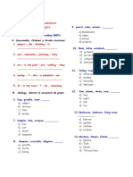 Unscrumble Sentences and Analogies: TEST N°2 - Qualification 100%