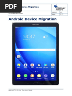 Android - Device Migration