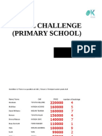 Etool Challenge (Primary School)