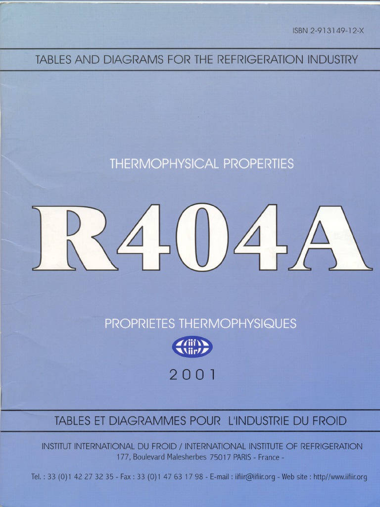 R 404a PDF | PDF
