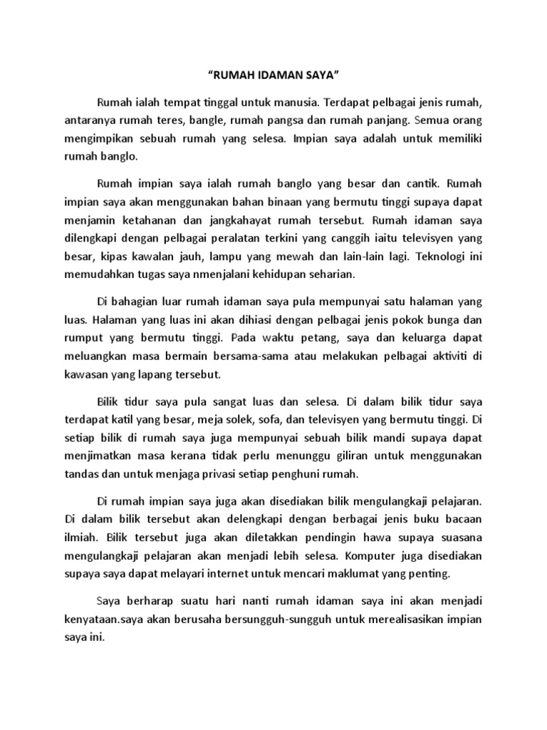 Rumah Idaman Saya Pdf