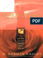Comunicación. La Clave para Su Matrimonio-H Norman WRIGHT PDF