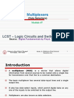 Multiplexers: LCST - Logic Circuits and Switching Theory