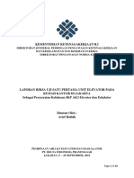 Laporan Riksa Uji Elevator Berdasarkan PERMENAKER No 6 Tahun 2017 PDF