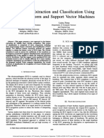 ecg feature extraction using wavelet transform