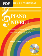 Método de Piano para Niños Principiantes | PDF | Acorde (Música) | Piano