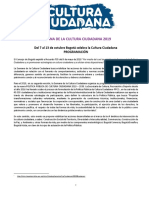 Programacion Semana de La Cultura Ciudadania Definitiva PDF