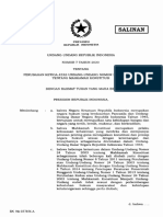 UU Nomor 7 Tahun 2020 PDF