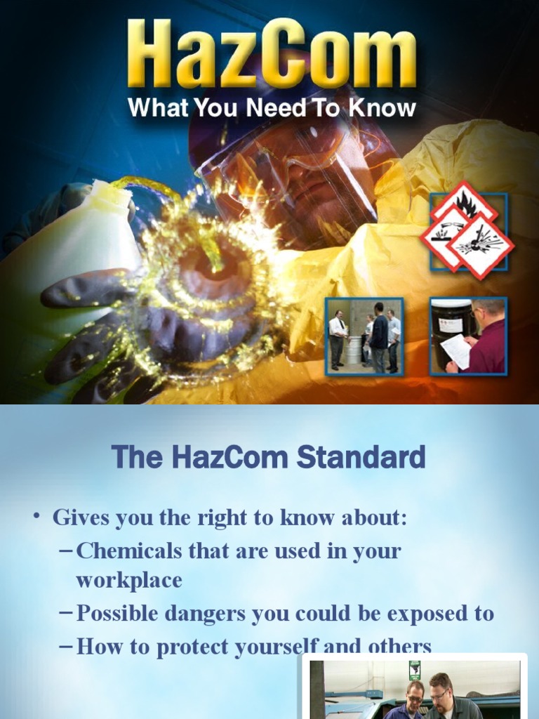Understanding the HazCom Standard | PDF | Dangerous Goods ...