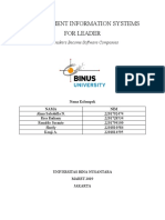 MANAGEMENT INFORMATION SYSTEMS Cases