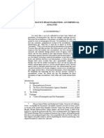 Alyse Bertenthal (2020) - Administrative Reasonableness - An empirical analysis