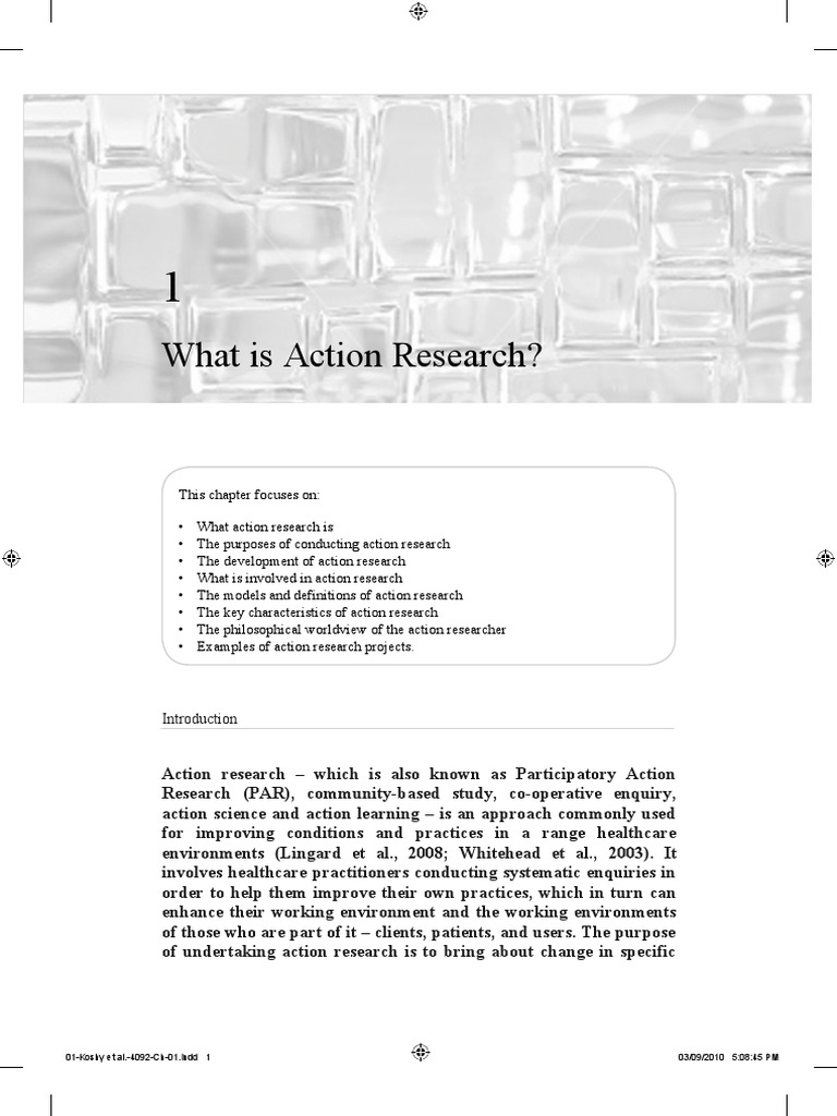 Action Research | PDF | Action Research | Positivism