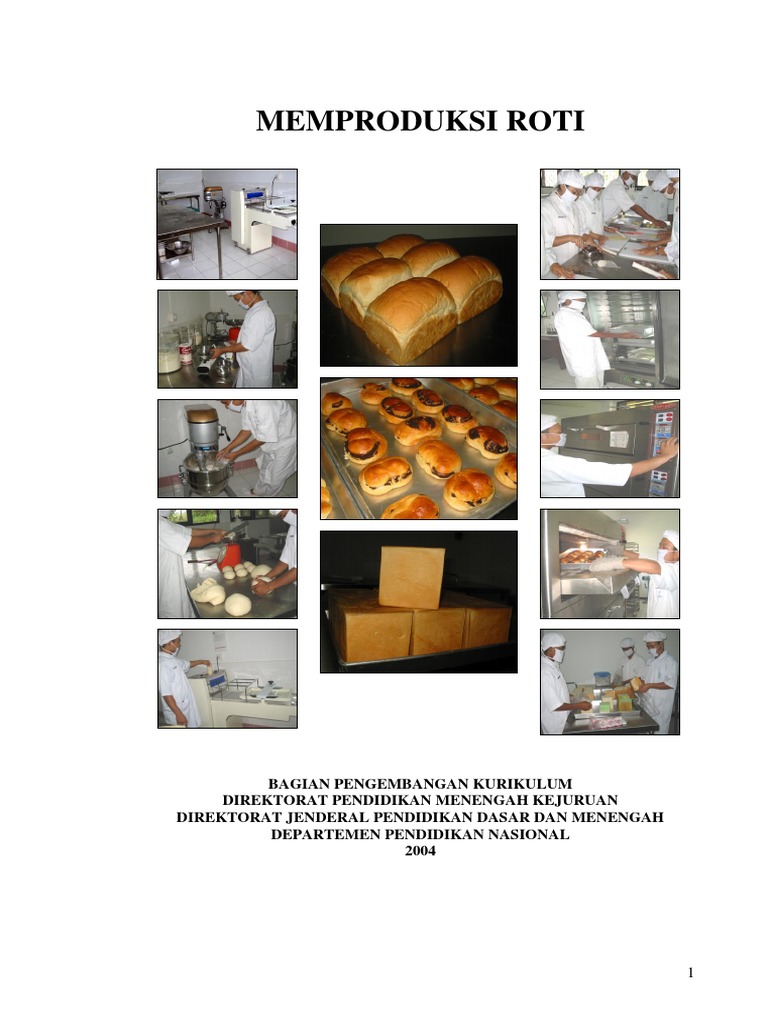 Modul Produksi Roti untuk SMK | PDF