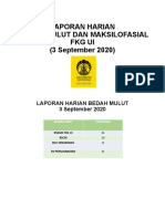 Laporan Harian Pasien 3 September 2020