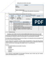 Bidding Recommendation Information SL No. Particular: Particular Authority Recommended Price Per Share Quantity