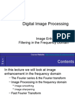 Digital Image Processing: Image Enhancement: Filtering in The Frequency Domain