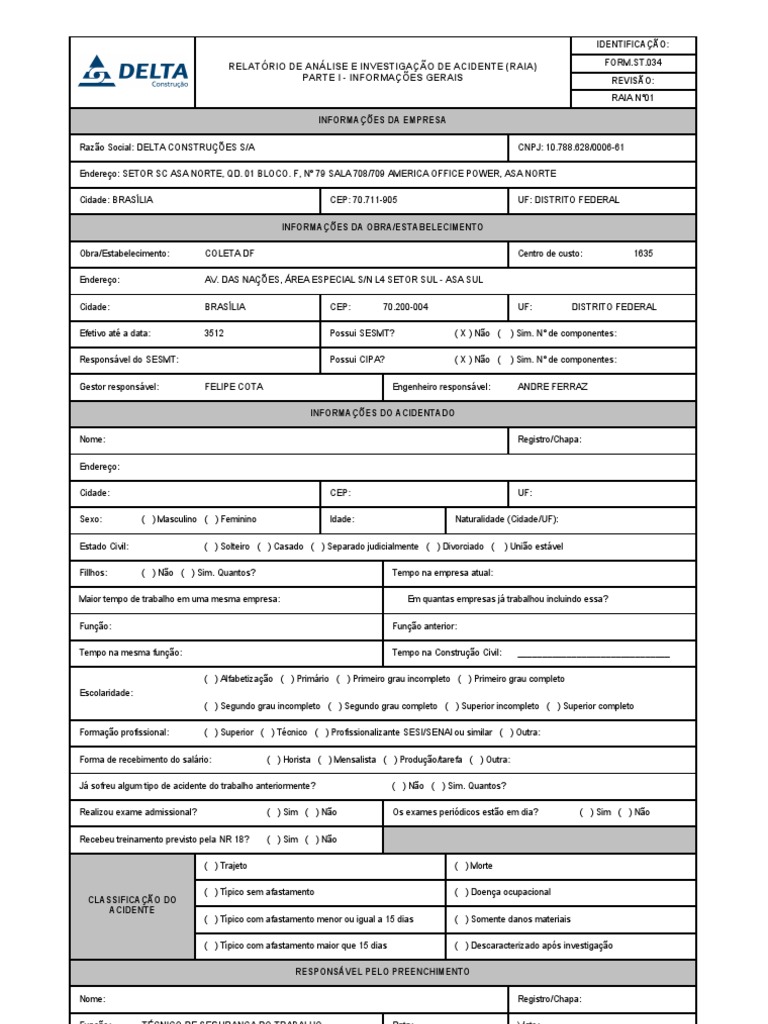 Raia - Modelo | PDF | Remédio | Danos
