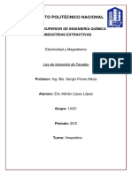 Ley de inducción de Faraday - Electricidad