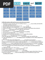 Like Love Hate Exercises | PDF