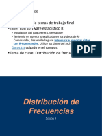 Sesión 3. Distribución de Frecuencias PDF