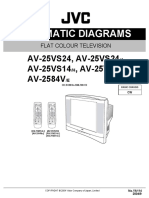 Schematic Diagrams: AV-25VS24, AV-25VS24, AV-25VS14, AV-25VX54, AV-2584V