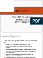 CHAPTER 8 - Internal Audit Tools and Techniques 2019