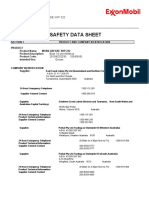 Safety Data Sheet: Product Name: MOBILGREASE XHP 222