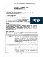 Chapter 1 - Overview of Audit Process and Pre-Engagement Activities