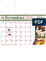 Calendar Nov 2008
