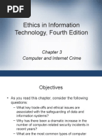 Ethics in Information Technology, Fourth Edition: Computer and Internet Crime