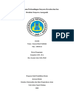 Sausan Hani Fadhilah - 19035112 - Hasil Praktikum Perbandingan Senyawa Kovalen Dan Ion-Dikonversi PDF