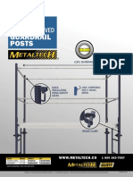 METALTECH Guardrail Post