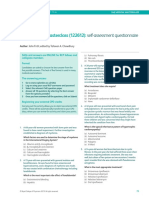 CME Medical Masterclass (122612) :: Self-Assessment Questionnaire