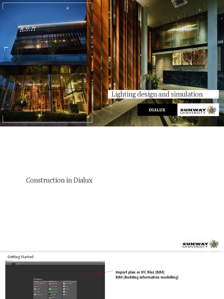 Dialux Training and Simulation Guide | PDF | Texture Mapping ...