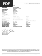 J.T. Baker Sucrose Certificate of Analysis | PDF