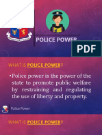 Police Power of The State