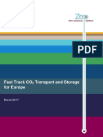 Fast Track CO Transport and Storage For Europe: March 2017