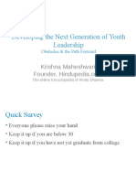 Developing The Next Generation of Youth Leadership