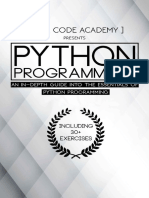 Python Programming123uo00es0450 PDF