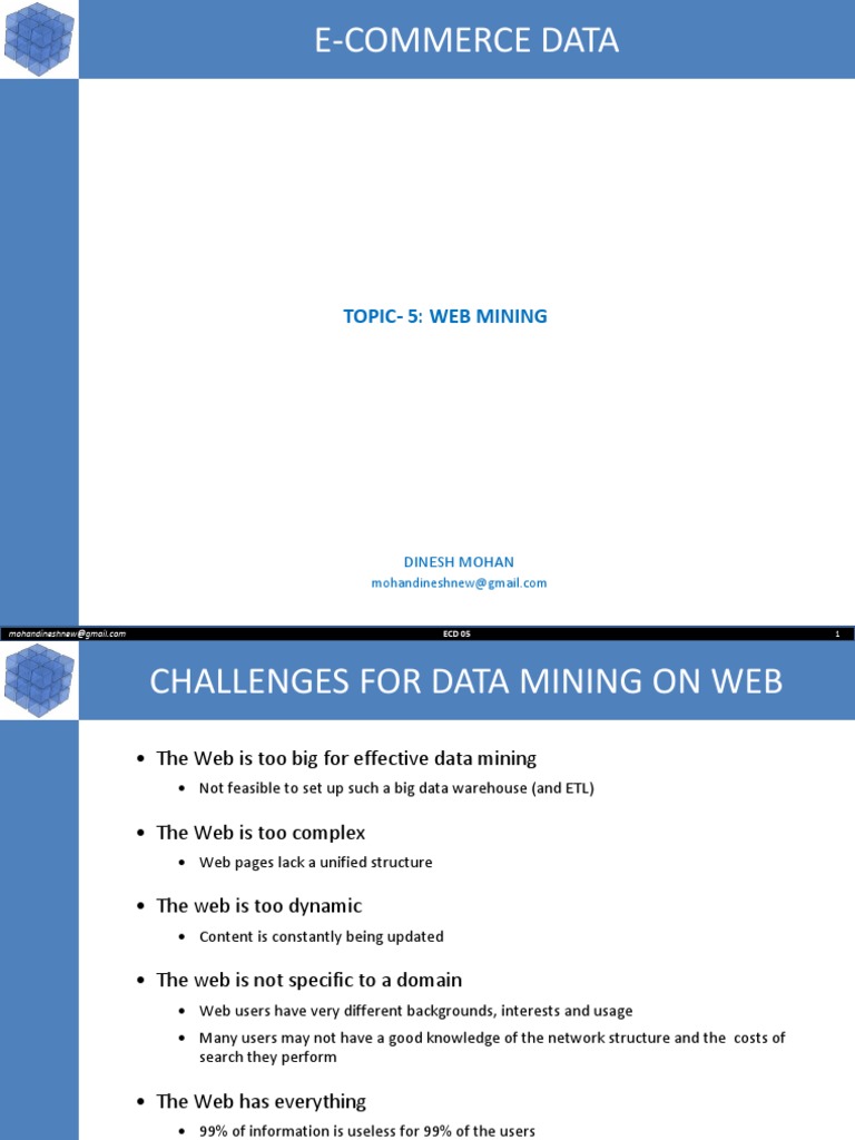 Web Mining Challenges and Techniques | PDF | Search Engine Optimization ...