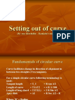 Setting Out of Curve