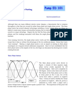 Pump ED 101: Understanding Single Phase Motor Starting