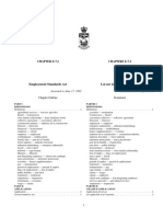 Employment Standards Act Loi Sur Les Normes D'emploi: Chapter E-7.2 Chapitre E-7.2